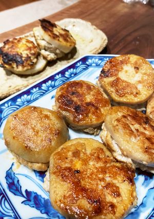 米粉でレンコンの肉詰め-レシピのメイン写真