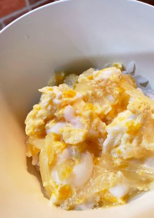 簡単！白だしで玉子丼-レシピのメイン写真