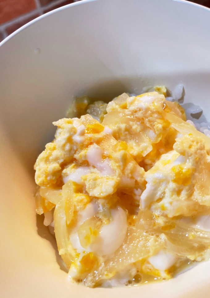 簡単！白だしで玉子丼-レシピのメイン写真