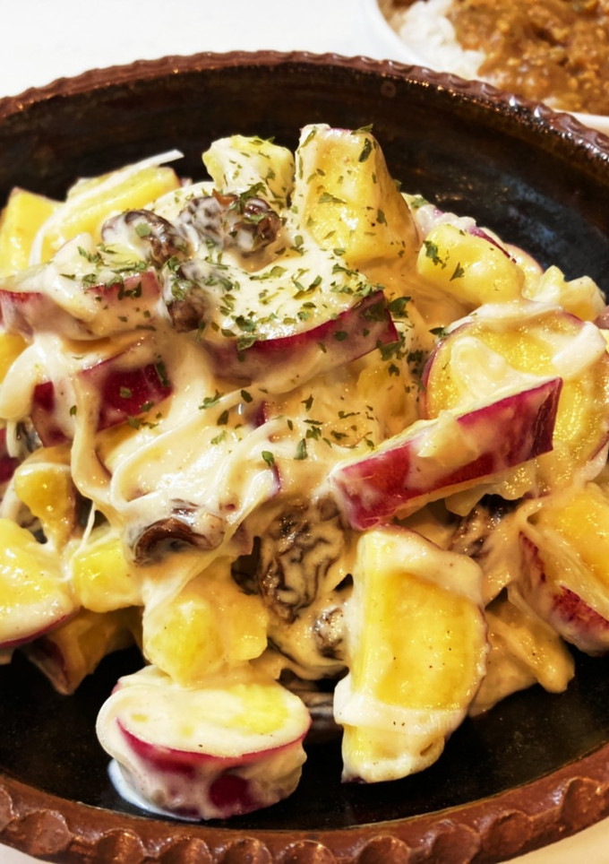 さつま芋とレーズンのマヨサラ-レシピのメイン写真