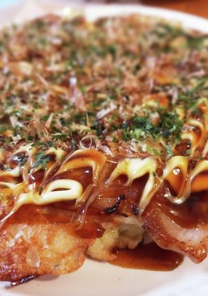 小麦粉で作る美味しいお好み焼き-レシピのメイン写真