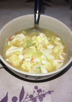 中華風の簡単あるもので作るスープ-レシピのメイン写真