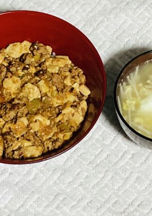 中華調味料なし！簡単節約！本格麻婆豆腐-レシピのメイン写真
