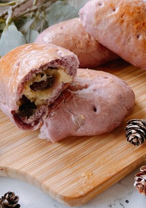 ラムレーズンさつまいもパン【コグマパン】-レシピのメイン写真