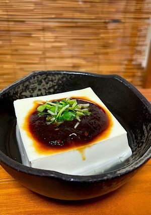 レンジで湯豆腐風★田楽味噌でホッコリ美味-レシピのメイン写真
