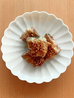 かぼちゃの豚バラ巻き(主菜・お弁当)-レシピのメイン写真