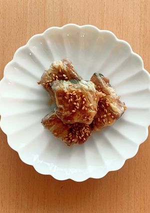 かぼちゃの豚バラ巻き（主菜・お弁当）-レシピのメイン写真