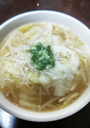 ワンタンスープ-レシピのメイン写真