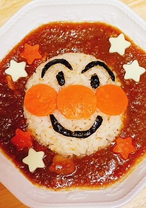 カレーのためのアンパンマンご飯-レシピのメイン写真
