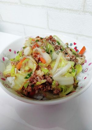 米粉で♪麻婆白菜-レシピのメイン写真