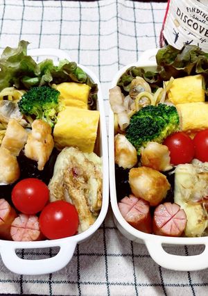 毎日のお弁当398-レシピのメイン写真