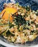 たきこみごはん●玉かけ＆おかか海苔ごはん