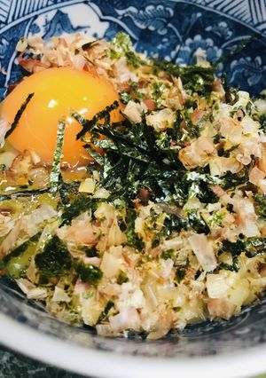 たきこみごはん●玉かけ＆おかか海苔ごはん-レシピのメイン写真