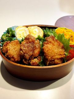 のっけ弁当2022.10.28唐揚げ-レシピのメイン写真