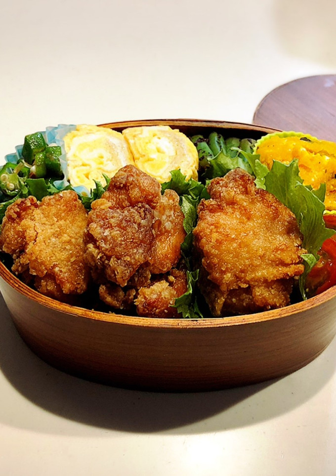 のっけ弁当2022.10.28唐揚げ-レシピのメイン写真