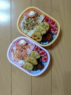 お弁当 双子 記録用⒂-レシピのメイン写真