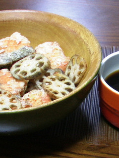 鮭とれんこんの南蛮風♪-レシピのメイン写真