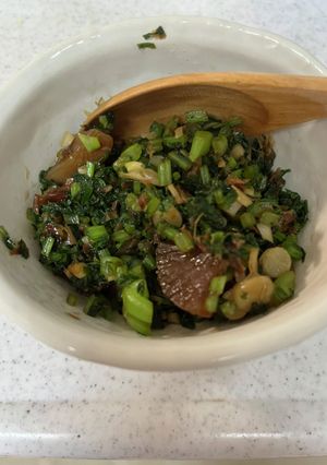間引き菜と煮汁でサスティナブルなふりかけ-レシピのメイン写真