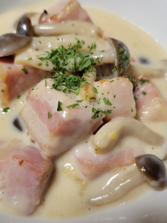 ベーコンとしめじのクリーム煮-レシピのメイン写真