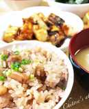激うま♡するめげそ de 炊き込みご飯