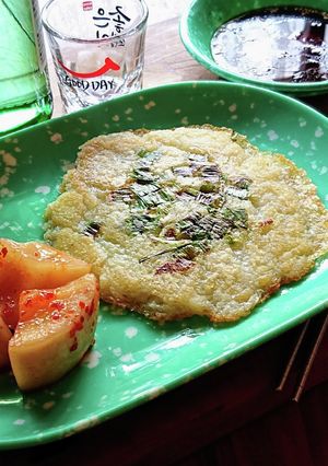 おうち韓国★じゃが芋チヂミのピリ辛だれ-レシピのメイン写真