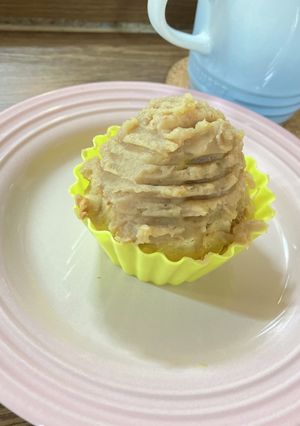 米粉でつくる低脂質モンブラン-レシピのメイン写真