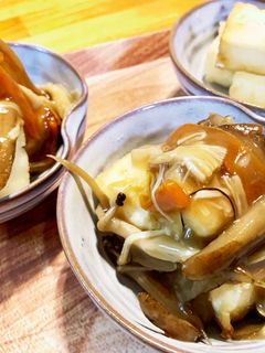 揚げ出し豆腐の具だくさんあんかけ-レシピのメイン写真