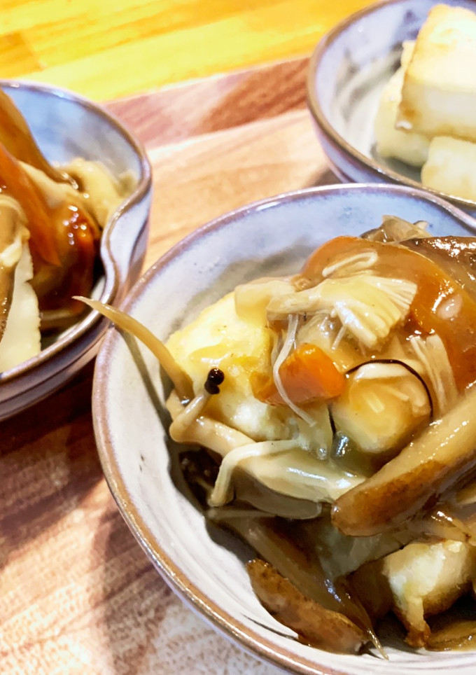 揚げ出し豆腐の具だくさんあんかけ-レシピのメイン写真