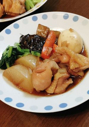 具だくさん！チキンの照り焼き煮-レシピのメイン写真