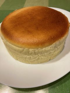 ふわふわ簡単混ぜるだけスフレチーズケーキ-レシピのメイン写真