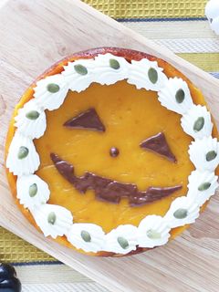 切りもちで簡単☆パンプキンタルト風-レシピのメイン写真