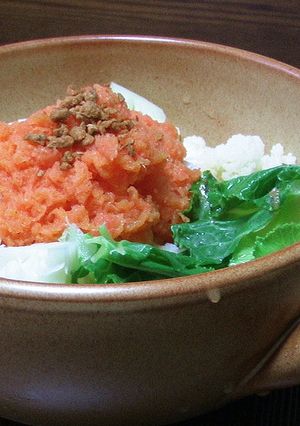 にんじんドレッシング♪をカリフラワーに☆-レシピのメイン写真