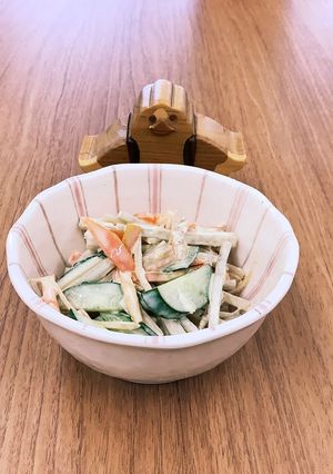 【大崎市】ごぼうサラダ【伝統野菜】-レシピのメイン写真