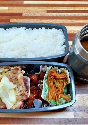 高校生男子お弁当22年10月28日-レシピのメイン写真