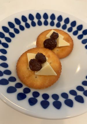 ホワイトチョコ&ラムレーズンクラッカー-レシピのメイン写真