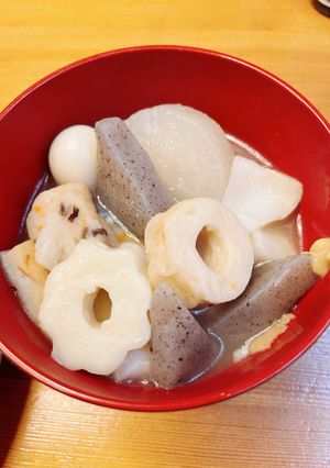 ※ほっこり味噌汁※目から鱗なおでん味噌汁-レシピのメイン写真