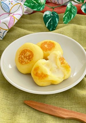 米粉でチーズさつまいももち-レシピのメイン写真