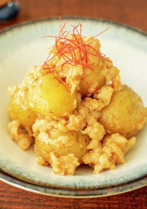 じゃがいもとひき肉の甘辛味噌炒め☆-レシピのメイン写真