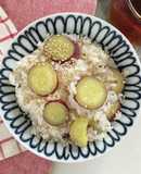 昆布出汁香るごまとさつまいもごはん