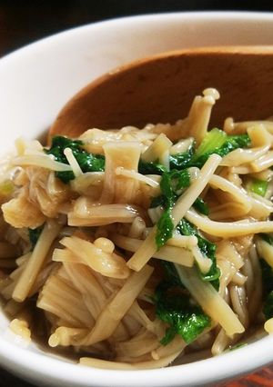 ご飯ススム!わさび なめ茸-レシピのメイン写真