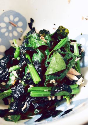 調味料なし！ほうれん草とツナのサラダ-レシピのメイン写真