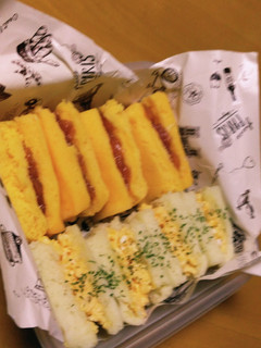 簡単米粉サンドで朝食!!-レシピのメイン写真