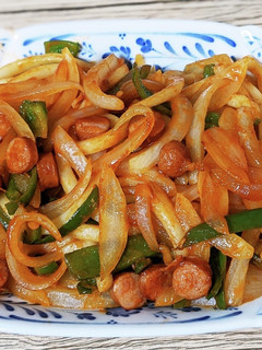 うどんDe濃厚うまうま♡ナポリタン-レシピのメイン写真