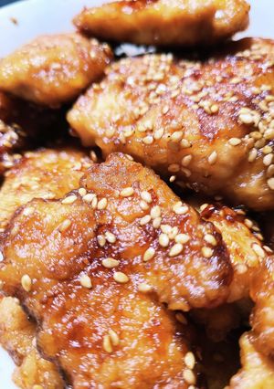 ササミの甘辛焼き-レシピのメイン写真