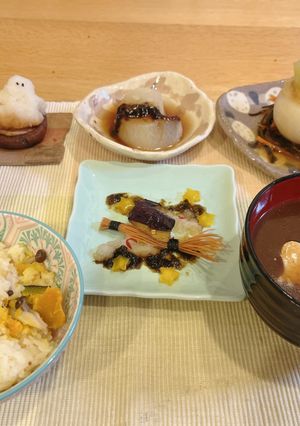 ハロウィン和食献立-レシピのメイン写真