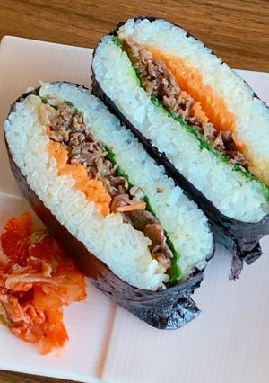 おにぎらず（焼肉）-レシピのメイン写真