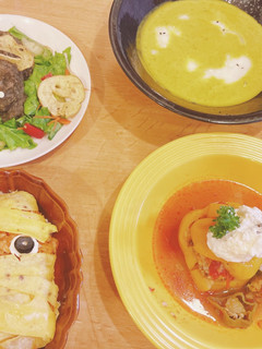 ハロウィン洋食献立 子供向け-レシピのメイン写真