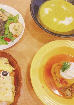 ハロウィン洋食献立 子供向け-レシピのメイン写真