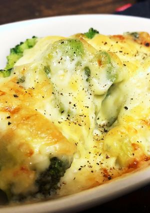 簡単すぎるブロッコリーマヨチーズ焼き-レシピのメイン写真
