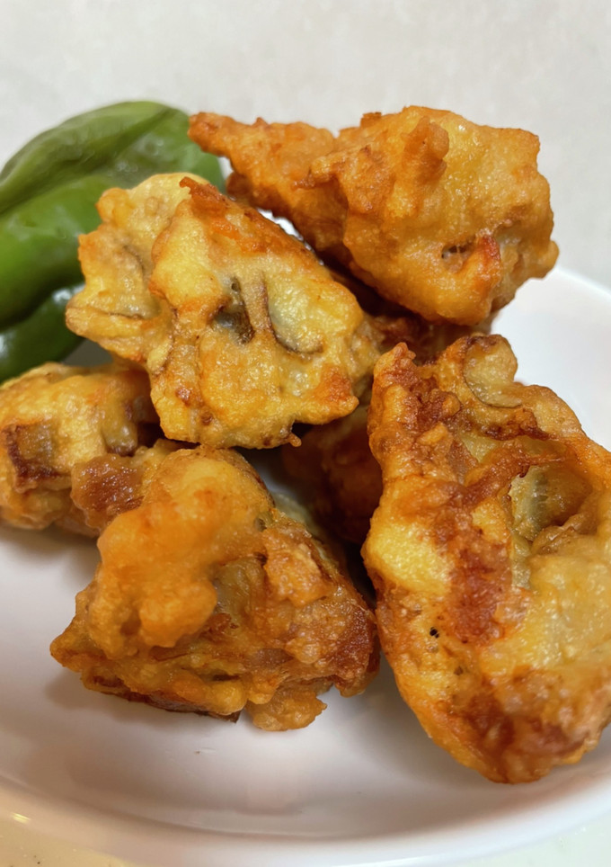 米粉活用　レンコンと豚かき揚げ-レシピのメイン写真
